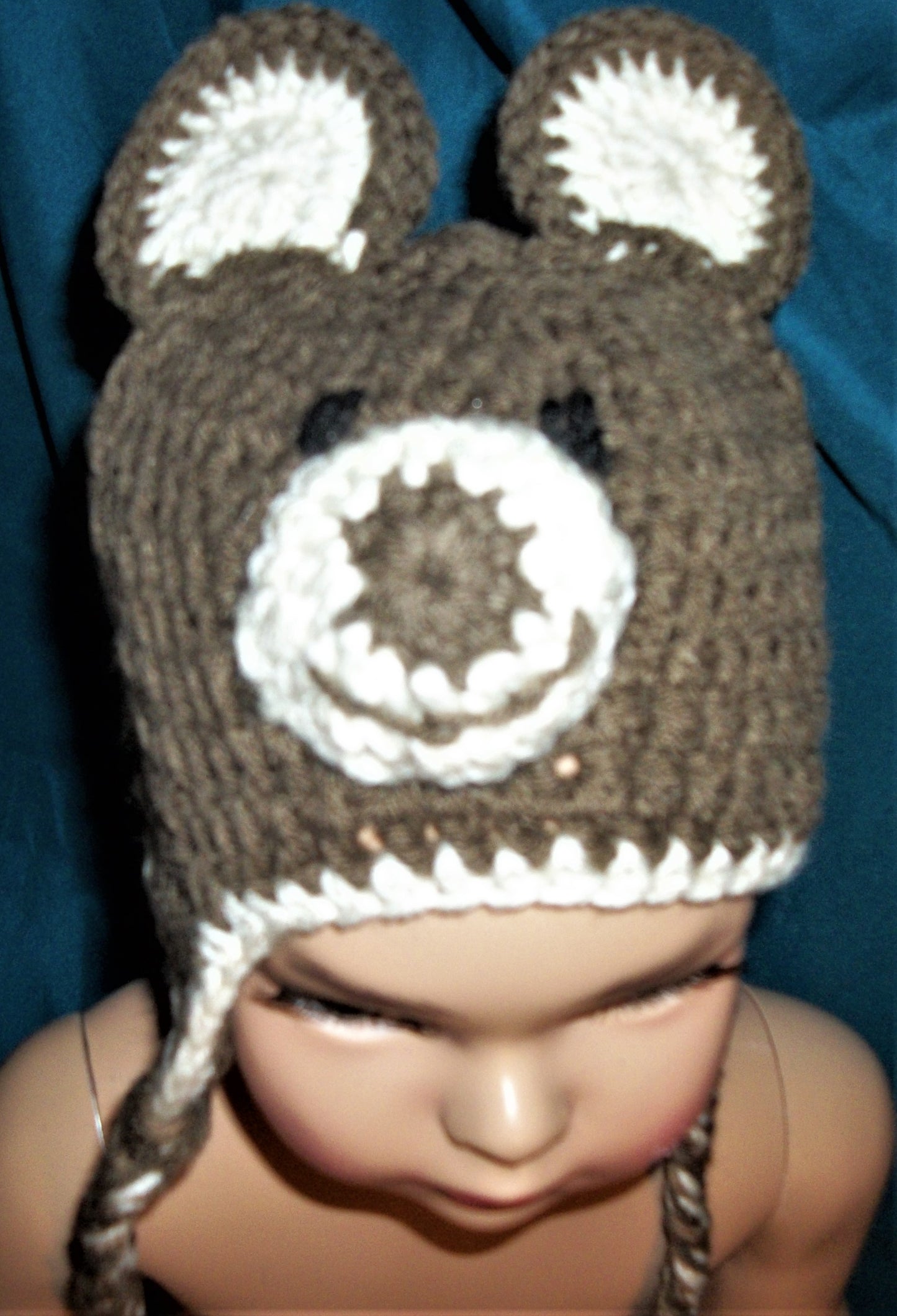Baby Bear Hat, 6 months - Especially For Ewe Too