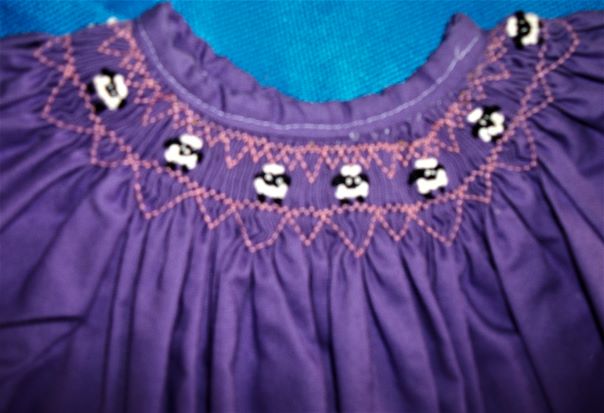 Dark Purple French Knot Sheep - 6 months - Especially For Ewe Too