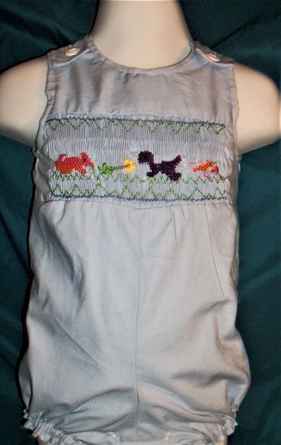 Dinosaur Romper, 6 months - Especially For Ewe Too