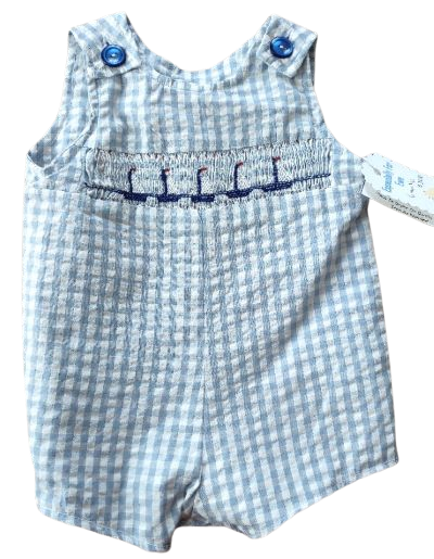 Sailboat Romper - 6 months - Especially For Ewe Too
